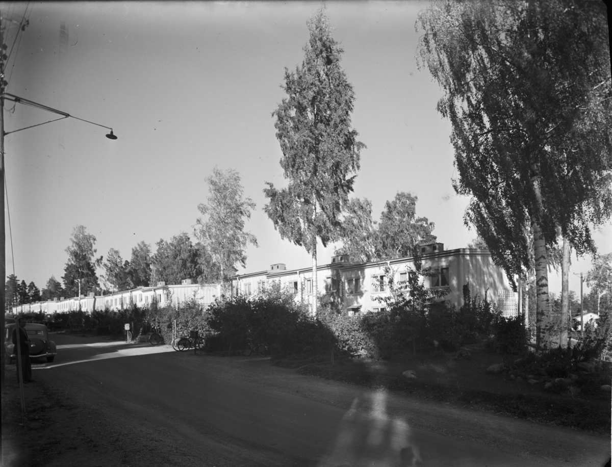 Radhus i Uddeholm
Exteriör, väg i förgrunden.