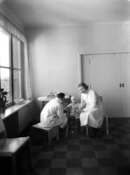 Fredrik Eens Minne, hem för ensamma mödrar.
Daghem, interiör