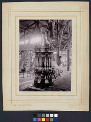 Utställningsmonter för Uddeholm
Interiör med monter i utstäl