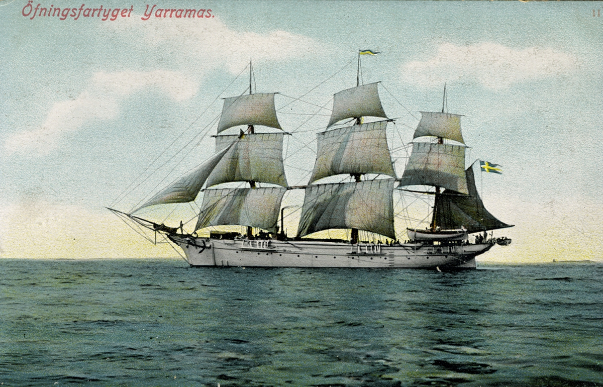 Öfningsfartyget Yarramas
