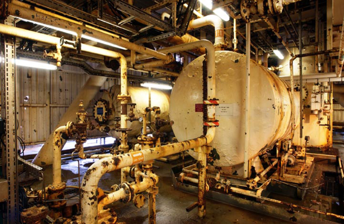 Edda 2/7 C. Metanol tank 95-437 på Level E, Modul P 08