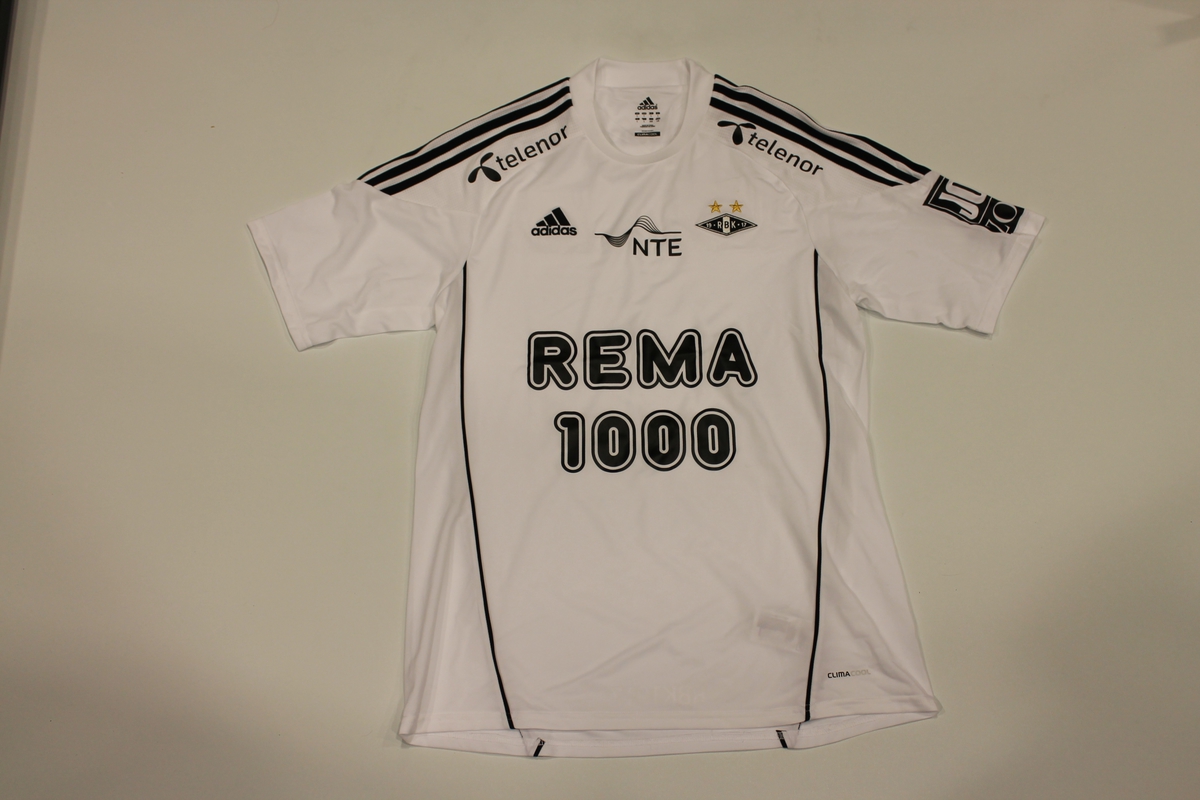 Spillertrøye fra Tippeligaen 2011. Rosenborg BK. Størrelse L. Made in China