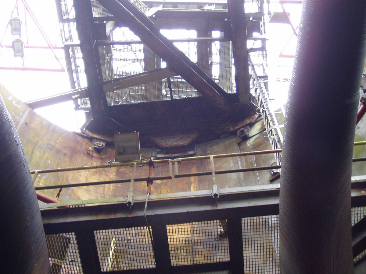 Crane Boom rest from inside Core