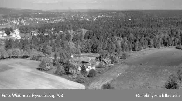 oversiktsbilde, gartneri, gårdsbruk, skråfoto,