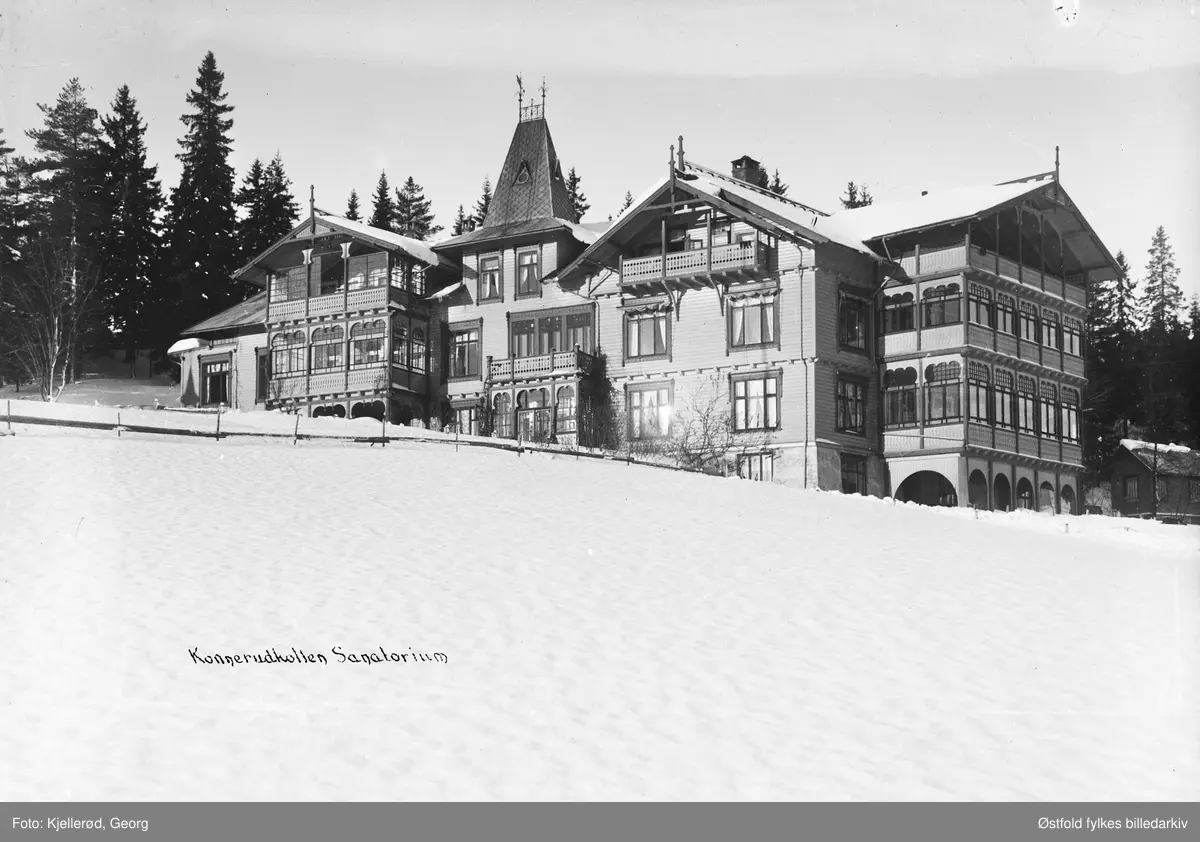 Konnerudkollen Sanatorium ved Drammen.