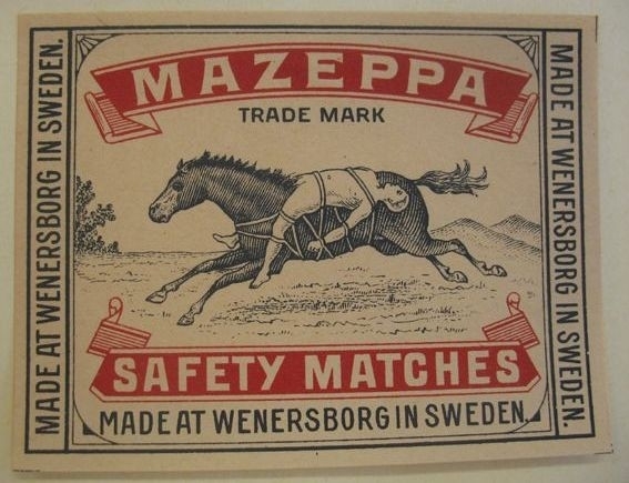 Etiketten tillhör en samling insatta i ett album med 478 st. tändsticksetiketter, Huvudsakligen från Vänersborgs Tändsticksfabrik, vilken hade tillverkning åren 1848-1932.

11 st av etiketterna härrör från Ellbo Tändsticksfabrik, Lilla Edet, med tillverkning åren 1867 -1895.

Säljaren av etiketterna har varit samlare och har ingen direkt anknytning till tändsticksfabrikerna. Länsmuseet inköpte etiketterna då de utgör ett intressant källmaterial till vetskap om en för länet och landet viktig industri. I köpet ingick även tre askar, där en var fylld med tändstickor och en annan saknade etikett.
