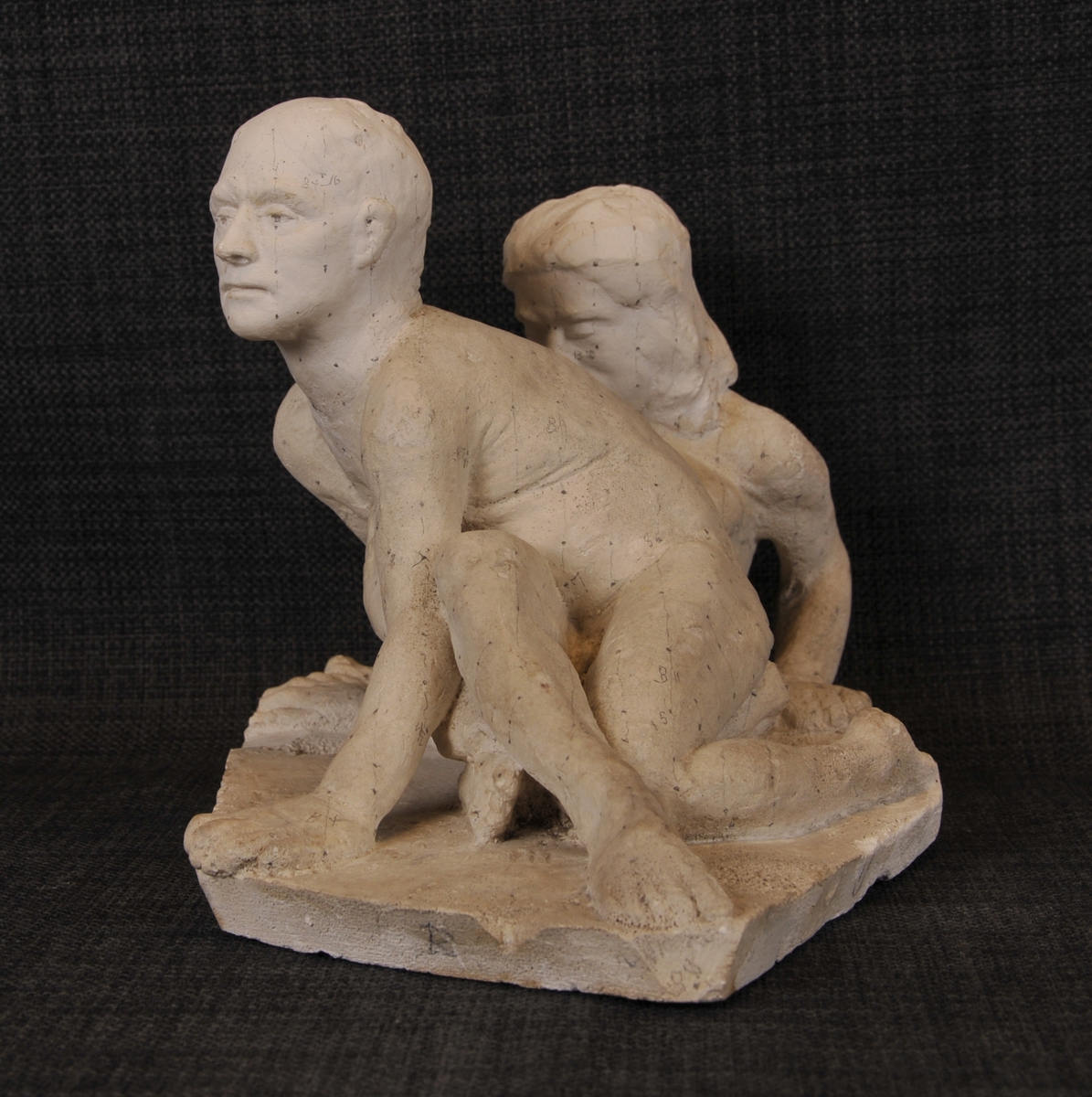 Liknar på skulpturen Drøm (1933), dette er truleg eit utkast.