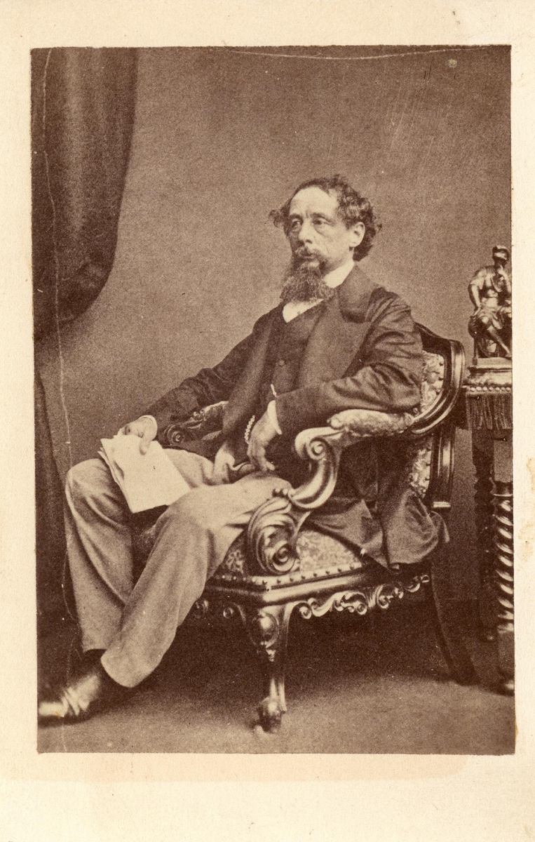 Porträtt. Dickens