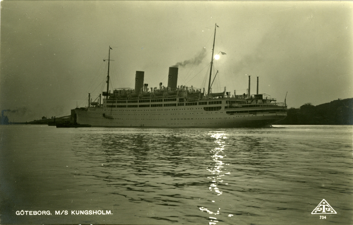 "Göteborg. M/S Kungsholm. Träff förlaget
Album 6, foto 90.