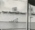 M/S Kungsholms besök i Stockholm den 8:e november 1953.