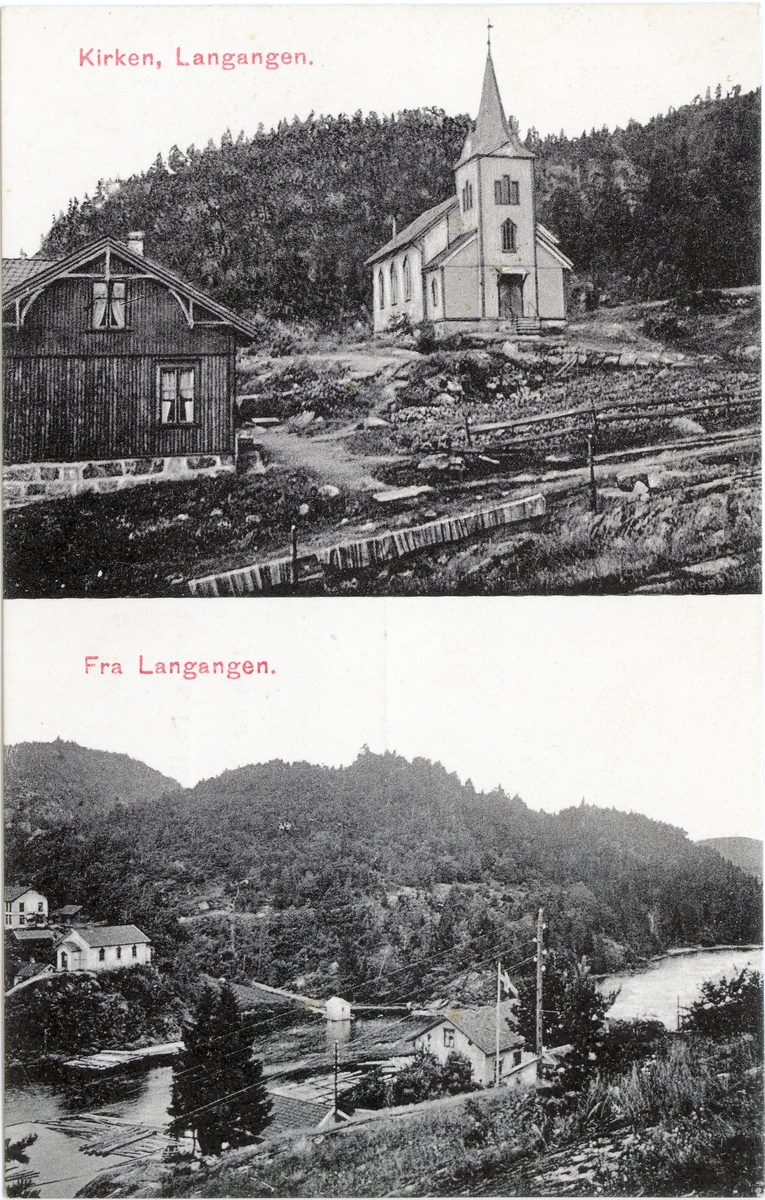 Langangen kirke, Langangen, Eidanger, Porsgrunn