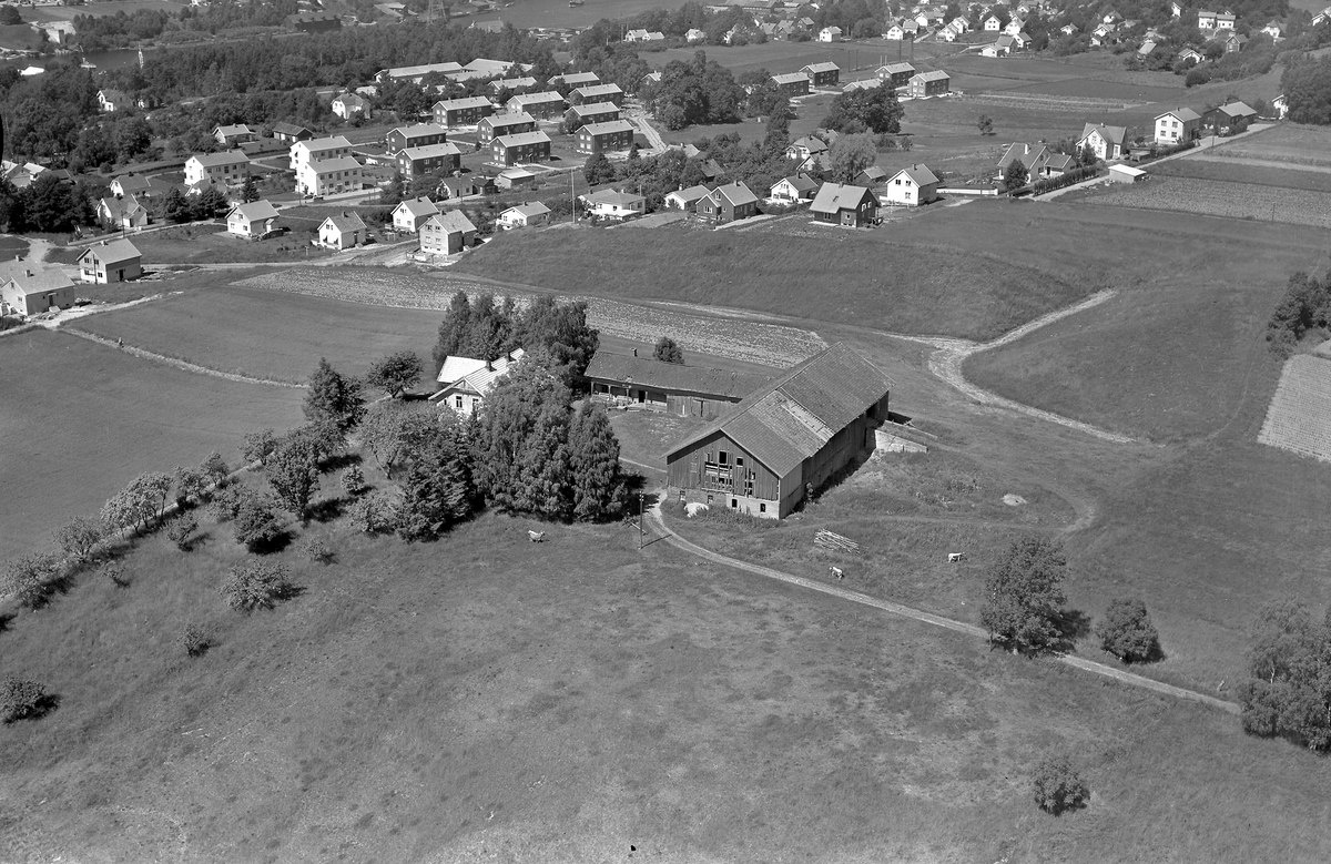 Ulike Widerø flyfoto fra Skien kommune 