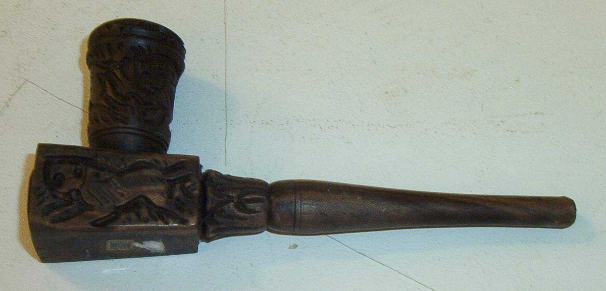 Hasjpipe -Justismuseet / DigitaltMuseum