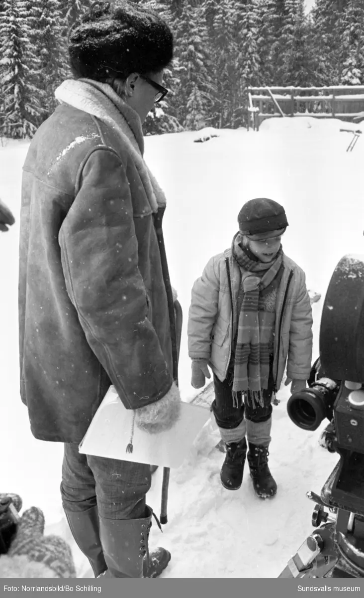 Utomhusscener till filmen "Emil i Lönneberga" spelas in i Bollstabruk.