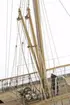 Detalj av fartygsmodellen Aeolus