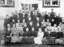 Leka, konfirmasjonsskole på Frøvik