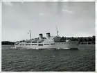 Foto i september 1953 vid passerandet av Lerviks udde.