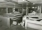 S/S Norrskär byggd år 1910 vid Nybrokajen, Stockholm den 20:e december.
1983 omfattande reparationsarbeten ombord, matsalen restaureras.