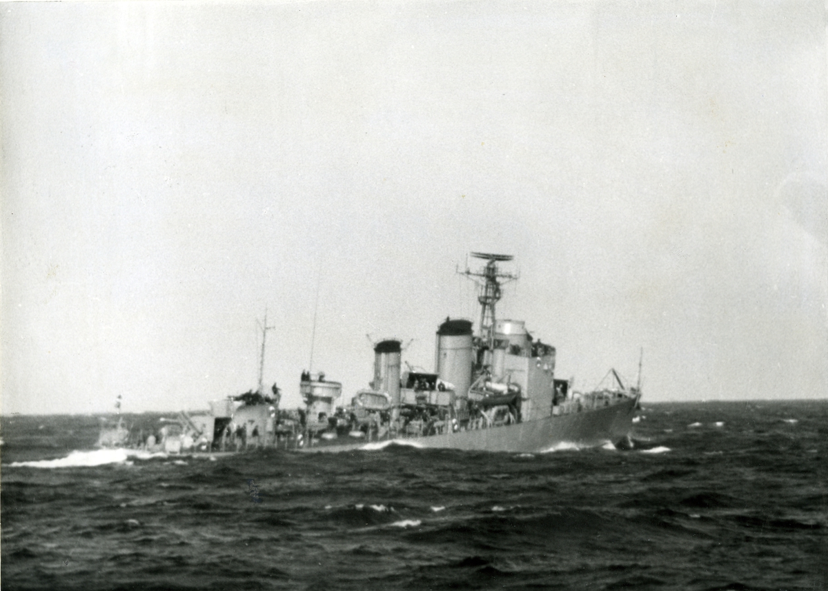 Jagaren Malmö den 13 maj 1953.
