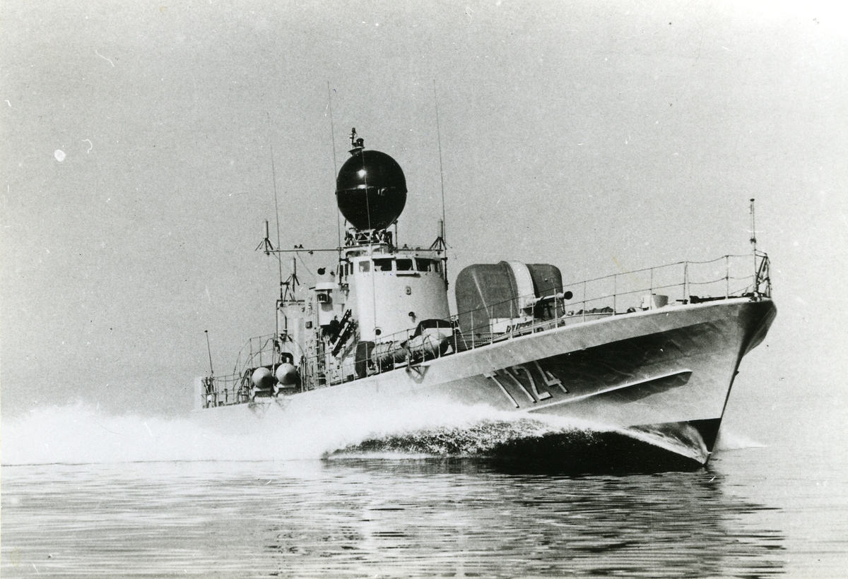 Motortorpedbåten CASTOR, T 124.