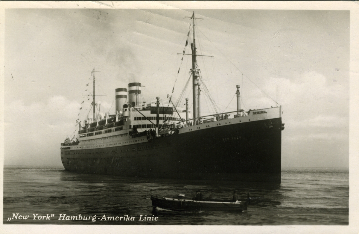 ,,New York" Hamburg-Amerika Linie
