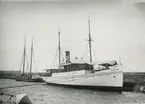 Foto taget den 25.6.1938 i Visby hamn.