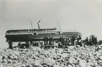 Foto visande passagerarångfartyget Piteå av Haparanda.
På resa från Norrlands-hamnar till Stockholm med last av renhudar, renstekar och diverse.
Strandade 13/6 1902 vid Högbonden norr om Härnösand å sydöstra sidan av önö
Vattenfylld i alla rum och maskinrum.
Bärgades 18/6 1902 av Neptun och Mercur.