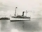 Passagerarångfartyget Oihonna.
Foto från Köpenhamn den 8.7.1953