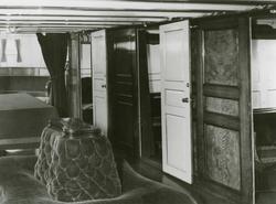 Interiörbilder från passagerarångfartyget S/S BIRGER JARL ta