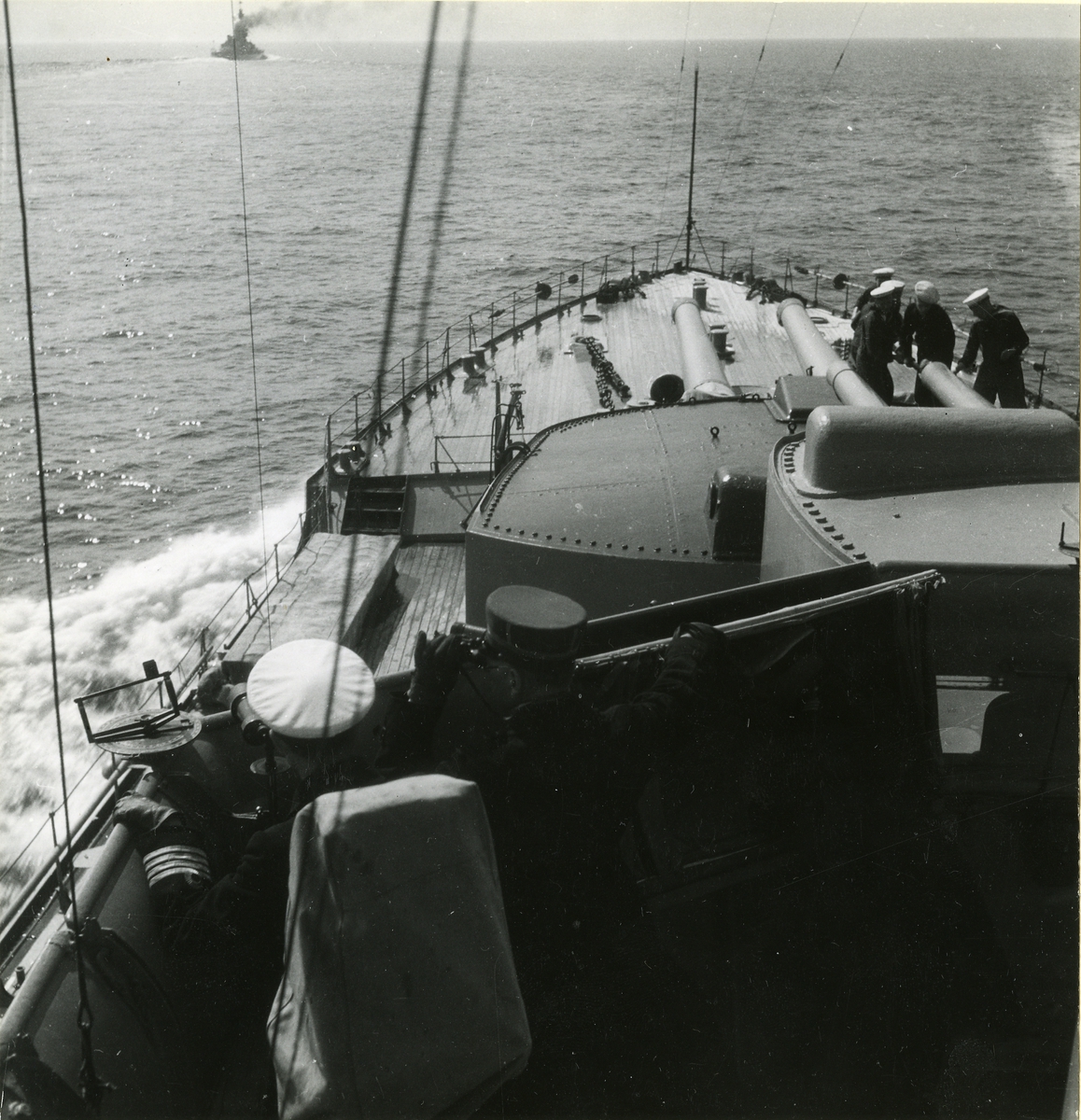 Under Eskaderövningar år 1938.