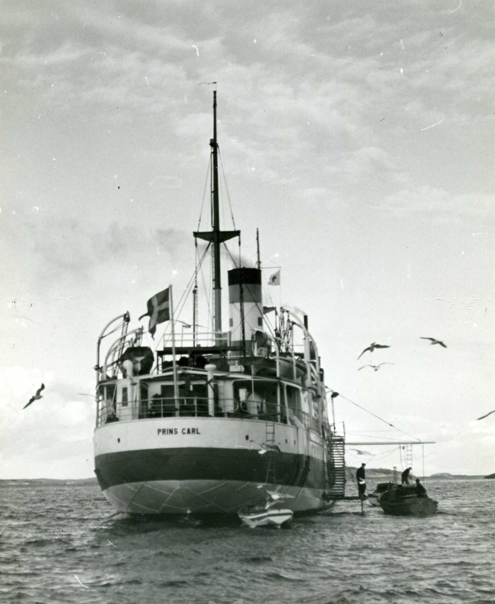 Lasarettsfartyget Prins Carl i Kustflottan, april 1945.