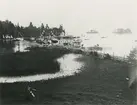 Jubileumsseglingen1911 vid Rastaholm, Stockholms Segelsällskaps klubbholme.