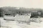 Waxholmsbolagets skärgårdsångare STRÖMMA KANAL på Saltsjön, Stockholm.