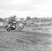 Motocross i Grunnebo sydväst om Vänersborg i maj 1960