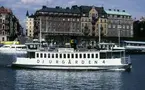 [Text diaram:] DJURG 7 W ÖSTRING FÄRJA CITY STH
[Anm: Bilden föreställer Djurgården 4]