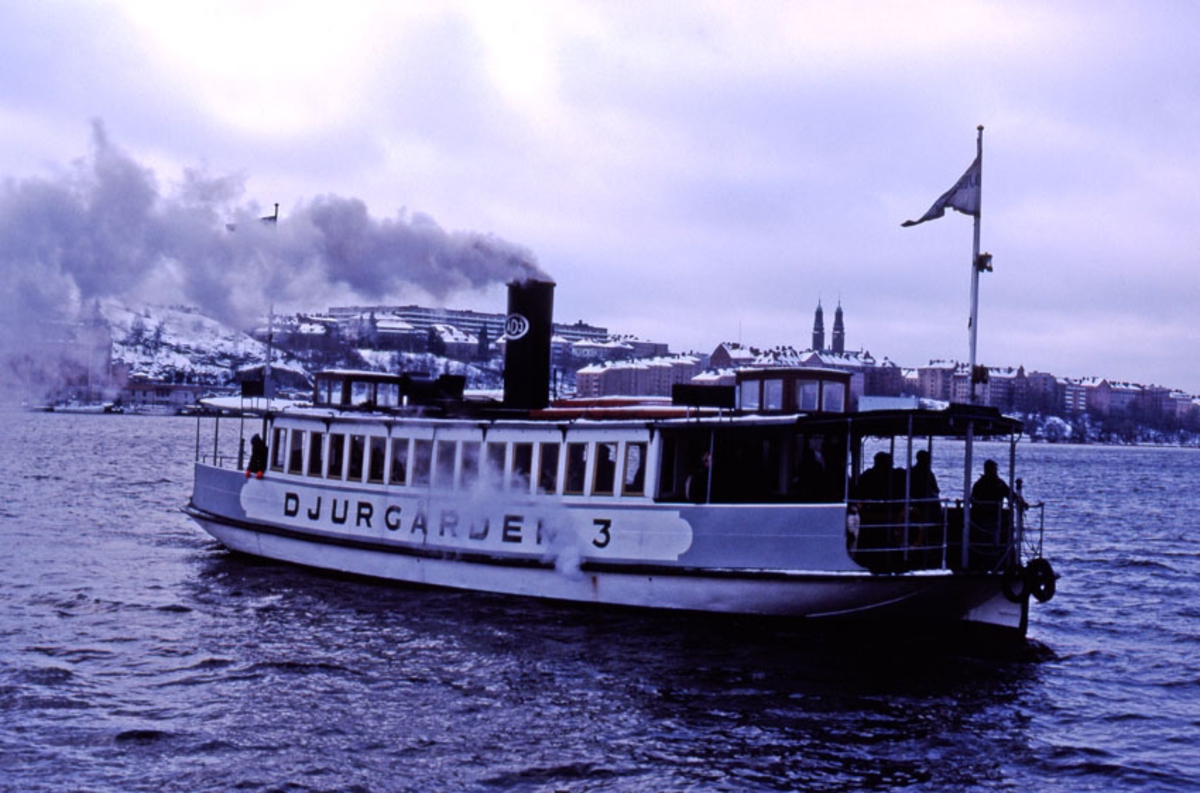 [Text diaram:] STH-K DJURGÅRDEN 3 1989