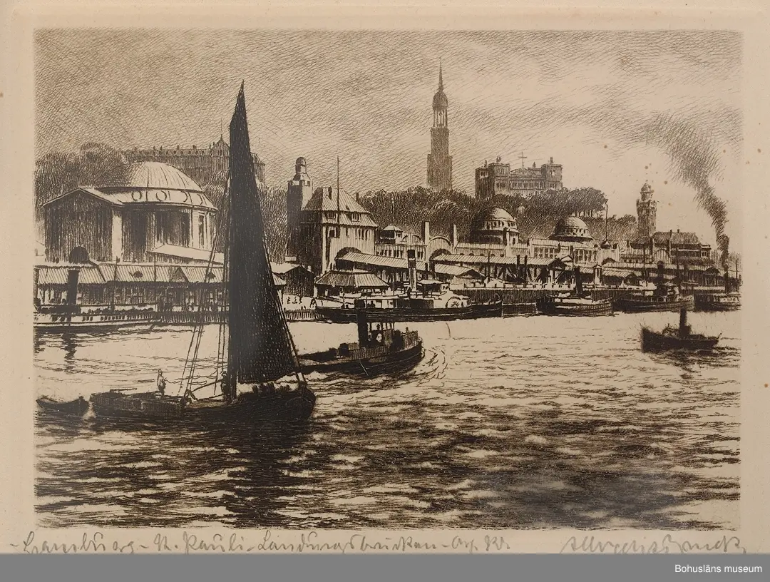Vy från Hamburg