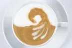 Latteart av Kaveh Azizian (Barista Akademien)