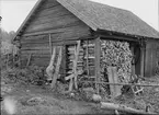 Bod och portlider - arrendator Helmer Eriksson, Rekinde, Edsbro socken, Uppland 1932