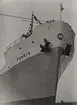 Lastmotorfartyget FENRIS av Stockholm på Finnboda Varv, den 12 dec. 1940.