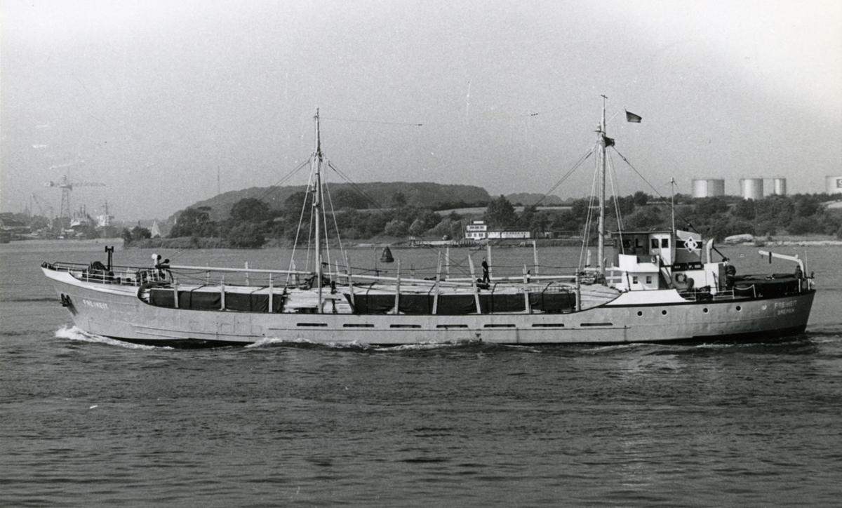 Ägare:/1962-71/: Walter H. Bröhan. Hemort: Bremen.