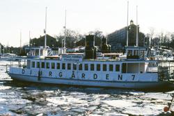 [Text diaram:] STH CITY "DJURGÅRDEN 7" 1987-03