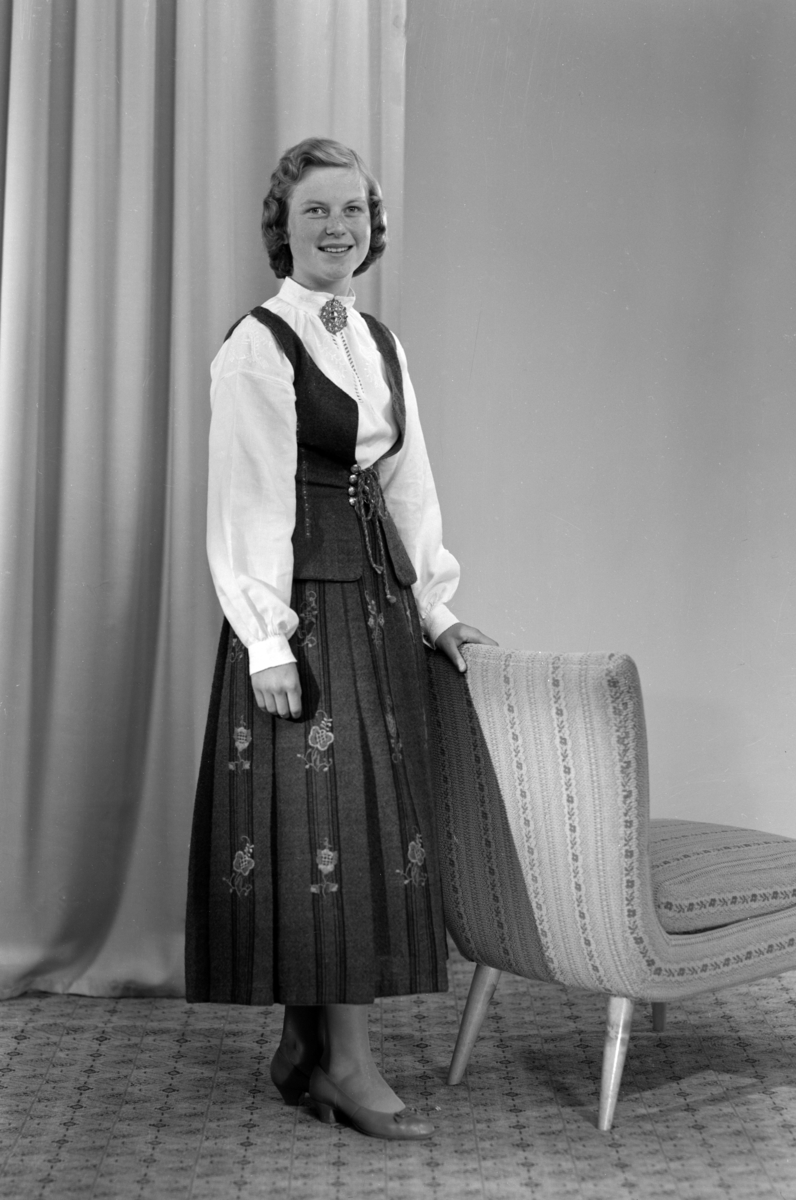 Portrett av Wenke Borgen (gift Melbye).