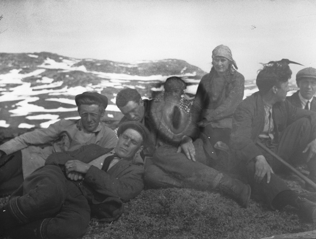 Fjelltur på 1920-talet.