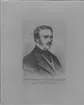 'Porträtt av Carl Johan Andersson (1827-1867), efter porträtt i ''Okavango River utgiven 1861''. ::  :: Ingår i serie med fotonr. 6975:1-31.'