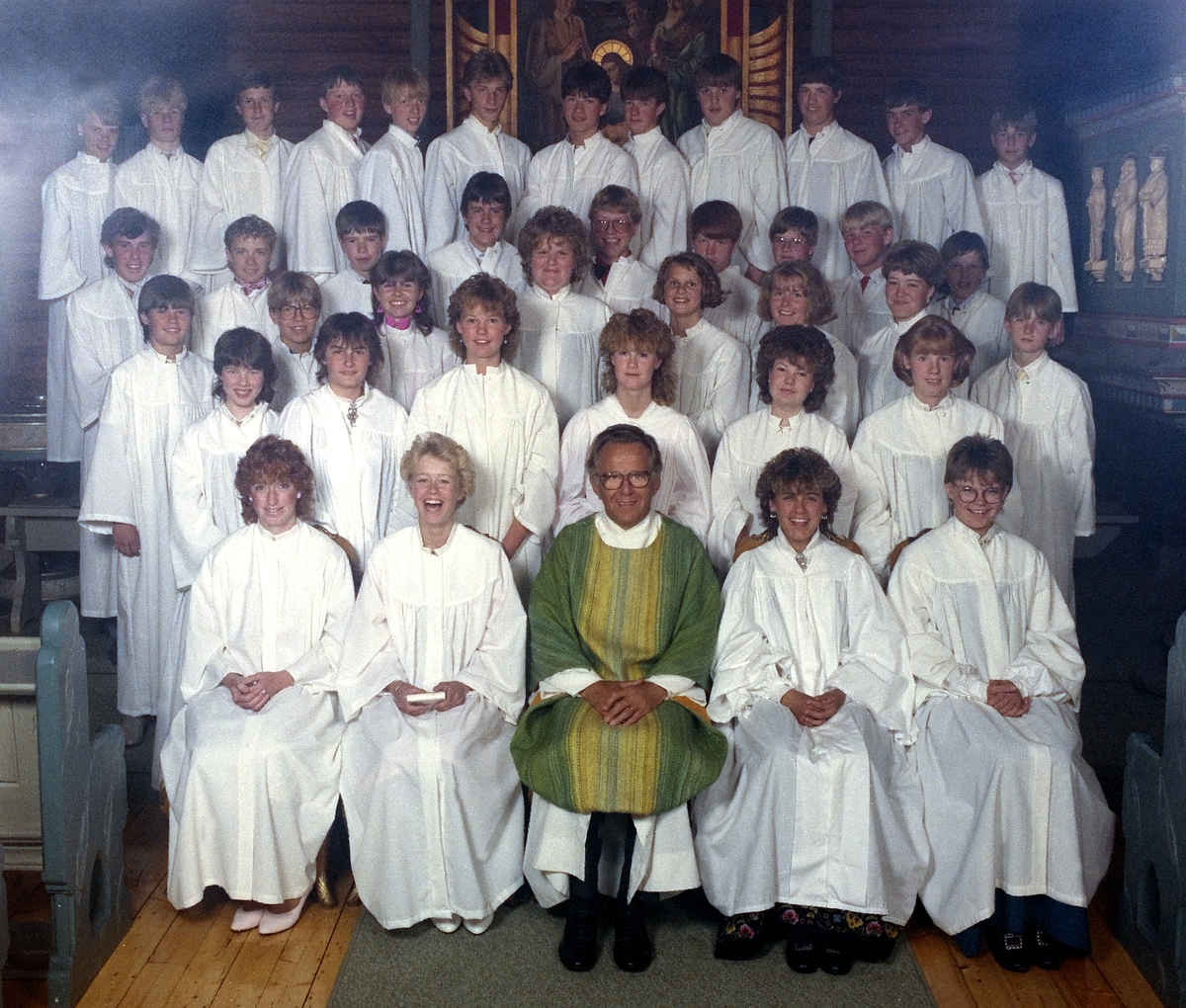 Konfirmasjon, Vang kapell, 1985.