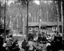 Från Gammelgårdens invigning 28/5 1933.
Fotograf E Sörman.