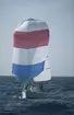 En Albin Viggen seglar för spinnaker.