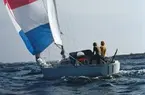 En Albin Viggen seglar för spinnaker.