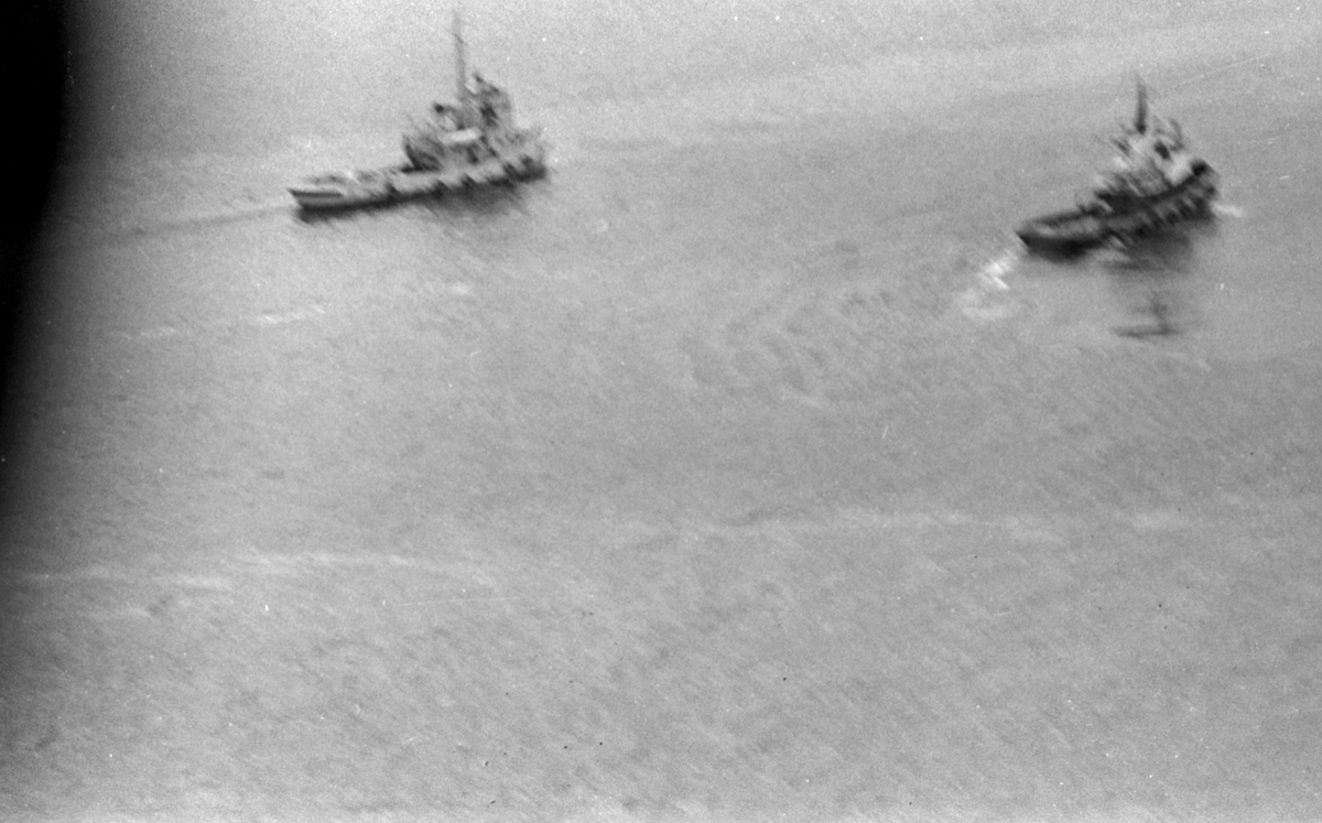 Makuroi - Eksplosjon - 16/6-1972. Flyfoto.